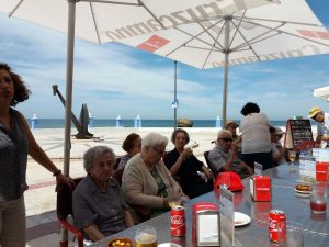 Los mayores de FUNDOMAR Bermejales visitan Matalascañas 