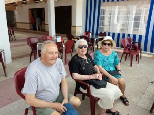 Los mayores de FUNDOMAR Bermejales visitan Matalascañas